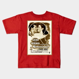 Notorious (Sepia) Kids T-Shirt